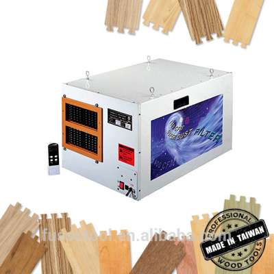 Woodworking air filtration dust cleaner